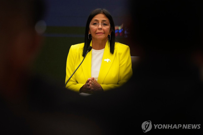 델시 로드리게스 베네수엘라 부통령 겸 석유부 장관