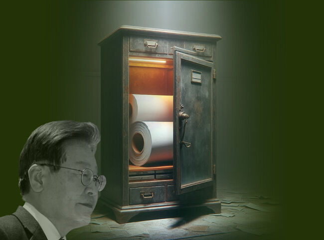 김치국 원샷 드링킹하는 이재명의 섀도 캐비닛