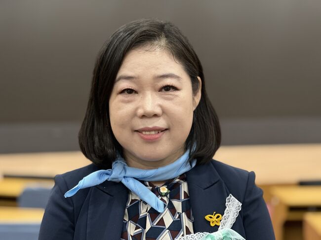 새미래민주당 이미영 최고위원 겸 여성위원회 위원장 (사진=프레임메이커 취재팀)