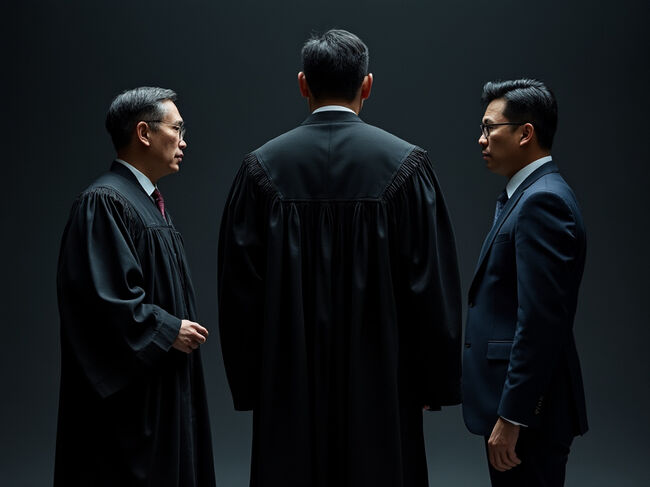검사 뿐 아니라 변호인도 구형을 한다. 검사의 구형은 '그러려니' 하자. (그래픽=가피우스AI)