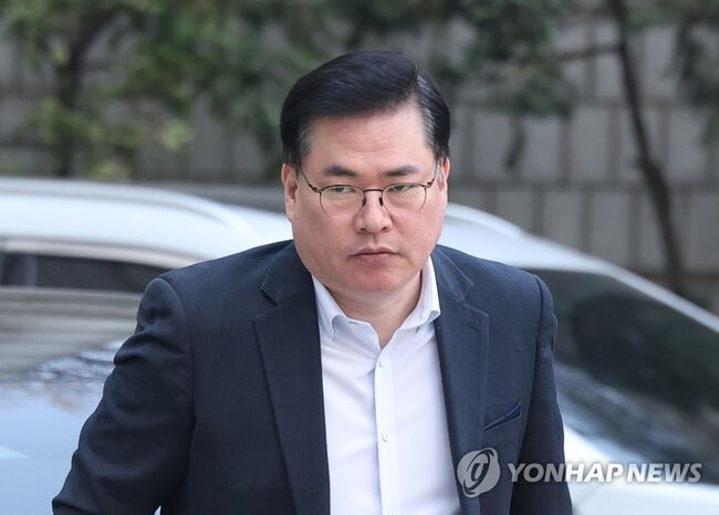 법정으로 향하는 유동규 (사진=연합뉴스)