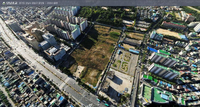 신흥동 제1공단 부지 (사진=위성사진)