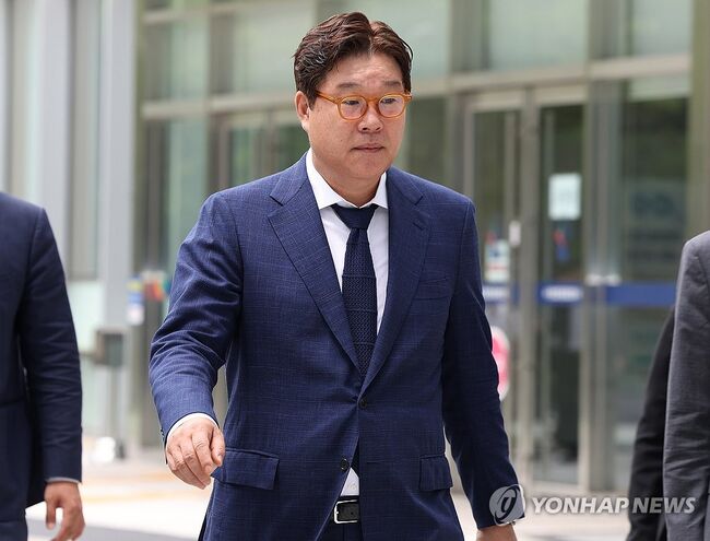 김성태 쌍방울 전 회장이 법정에 출석했다. (사진=연합뉴스)