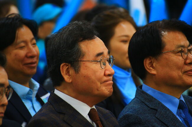 새미래 제2창당 대회 참석한 이낙연 전 총리 (미어캣 기자)