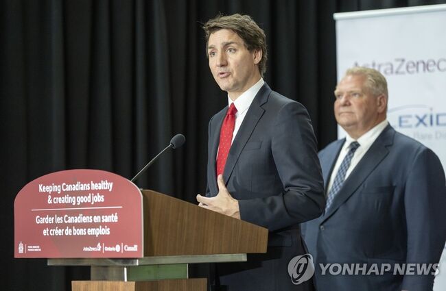 2023년 중국의 캐나다 정치개입 파문이 커지자 쥐스탱 트뤼도 총리가 조사를 지시했다. 트뤼도 총리는 정부 보안을 이유로 틱톡의 캐나다 내 사용도 금지한다고 발표했다. (사진:연합뉴스)