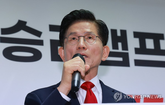 김문수 후보 긴급 기자회견