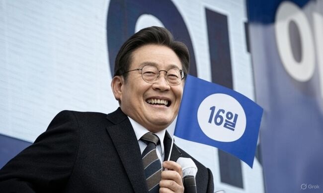 이재명 대통령과 함께한 16일 (사진=AI 이미지)