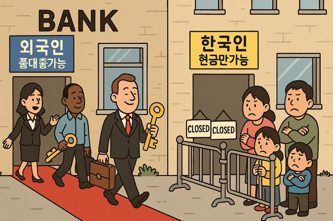 징검다리가 사라진 개울, 현금 10억 없으면 건널 수 없는 세상.