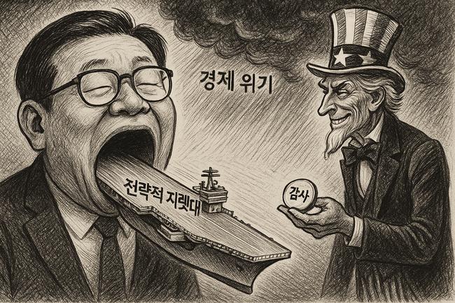그래픽 : 박주현 '우리의 전략적 장점을 입으로 다 주워삼킨 대통령'