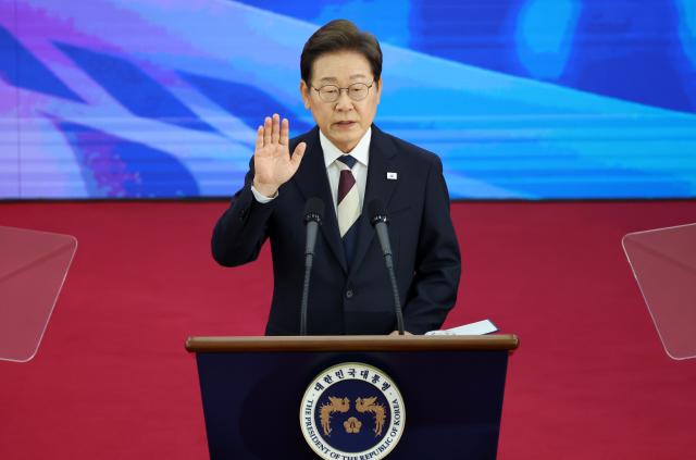 이재명의 '국민주권정부' 출현 (사진=연합)