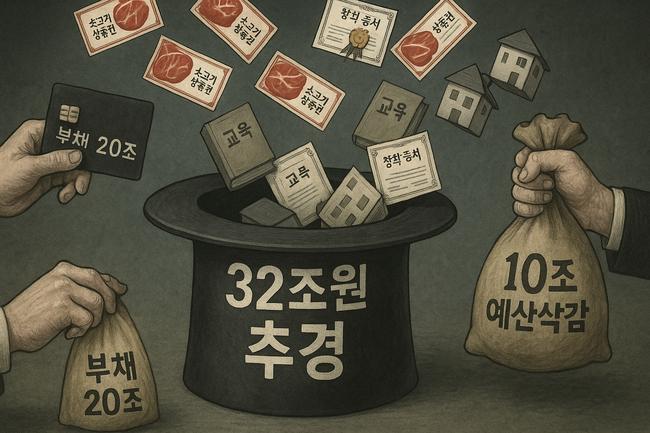 장학금 포기하고 소고기 먹으라는 나라.