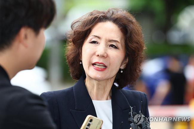 각종 의혹과 위법 논란이 제기되고 있는 이진숙 교육부장관 후보자. (사진: 연합뉴스)