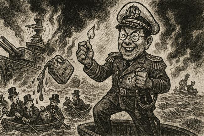 그래픽 : 박주현 해전을 앞두고 제 함대에 불을 질러야 군인들의 정신이 번쩍들 것아닌가?