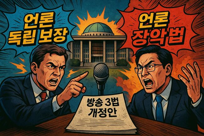 '방송 3법', 언론 독립의 길인가 합법적 장악의 덫인가