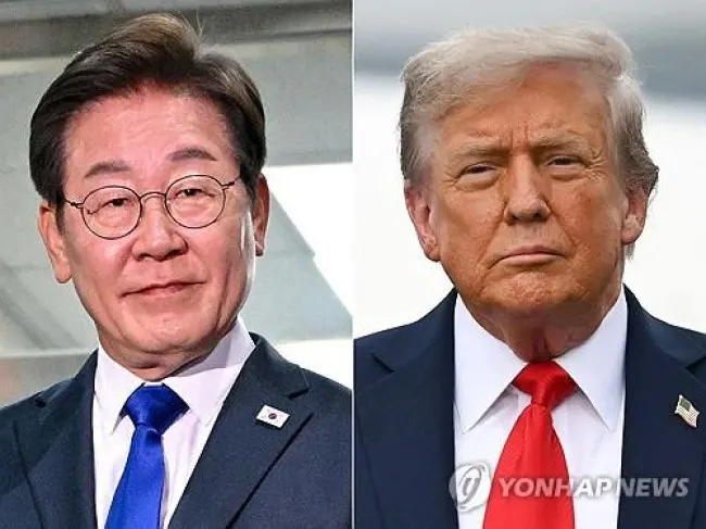 [속보] 트럼프, 정상회담 직전 "한국서 숙청 또는 혁명 일어나는듯"