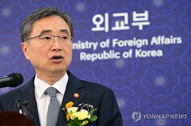 한일 정상회담에 참석하지 않고 바로 미국으로 떠난 조현 외교부장관 (사진=연합뉴스)