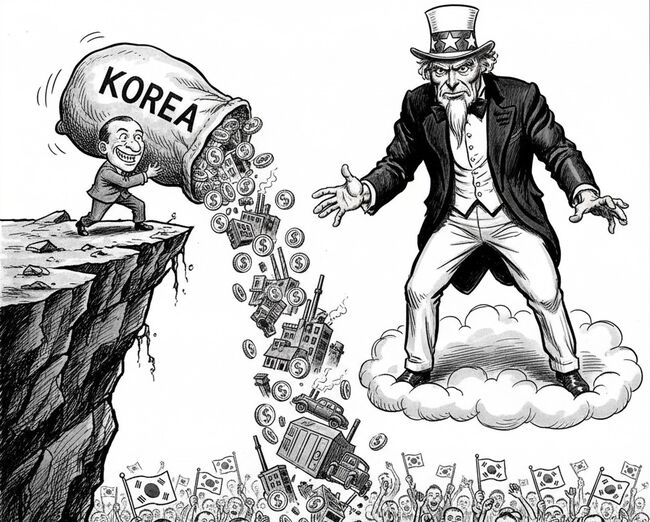 그래픽 : 박주현 나라를 팔아먹어도 이재명과 민주당이라는 참혹한 현실