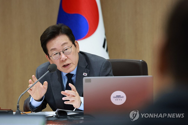 민생경제 회복·안정 대책 토론, 발언하는 이재명 대통령