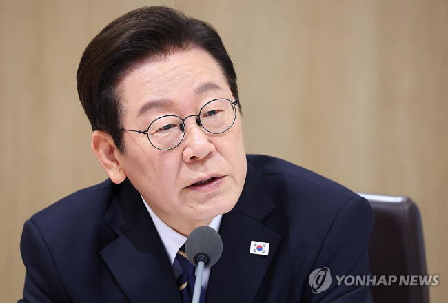 발언하는 이재명 대통령