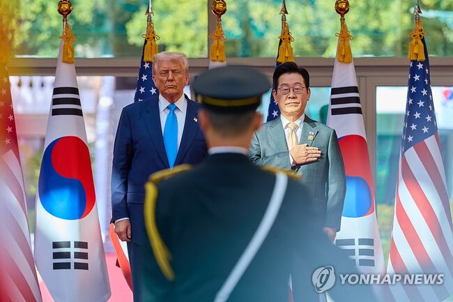 경주에서 다시 만난 한미 정상 (서울=연합뉴스)