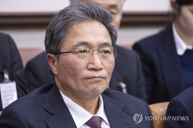 국회 국토위 출석한 이학재 인천공항공사 사장