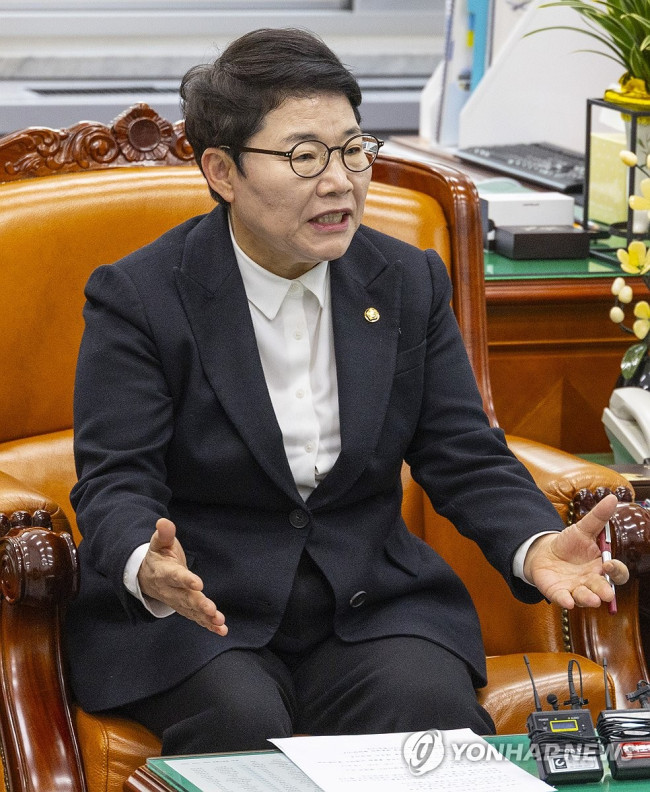 이혜훈 후보자 관련 입장 밝히는 임이자 재정경제기획위원장