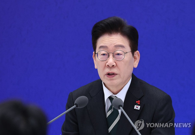 이재명 대통령, 신년기자회견