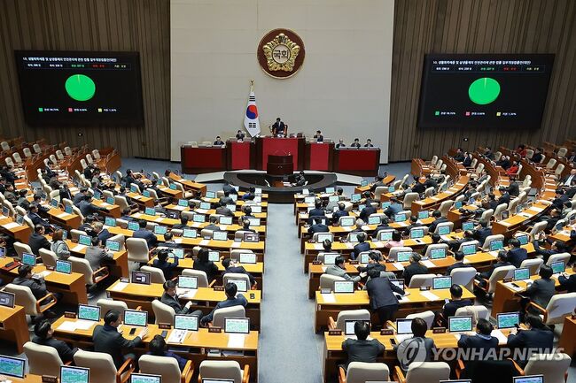 국회 본회의장. (사진: 연합뉴스)