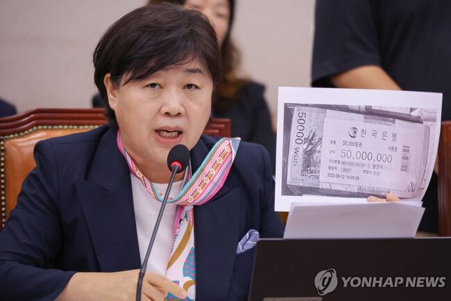 세입자 보호를 위해 집을 팔 수 없다는 서영교 의원 (사진=연합뉴스)