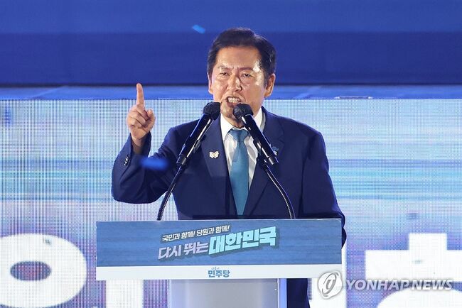 정청래 더불어민주당 대표 (사진=연합뉴스)