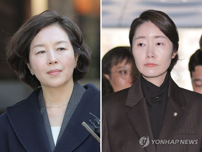 '1억 공천헌금 의혹' 김경 전 시의원-강선우 의원 영장실질심사 출석