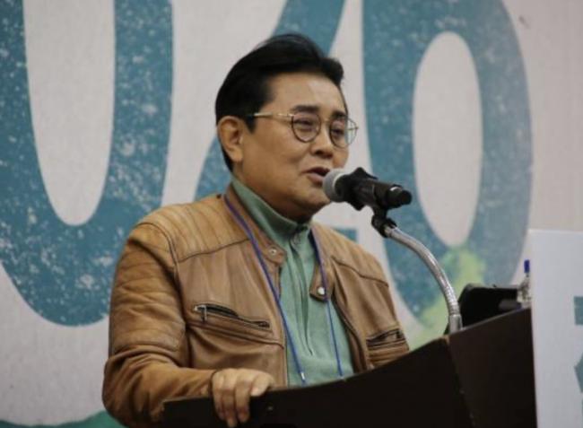 공취모에 대항해 공유모를 만들 것을 제안한 전병헌 대표 (사진=새미래 제공)