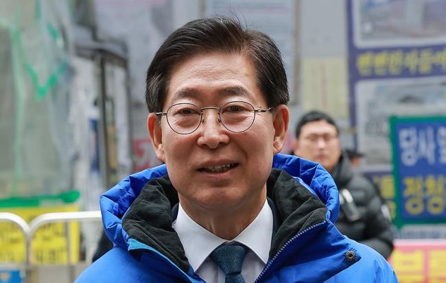 양승조 더불어민주당 충남도지사 선거 예비후보 (사진=연합)