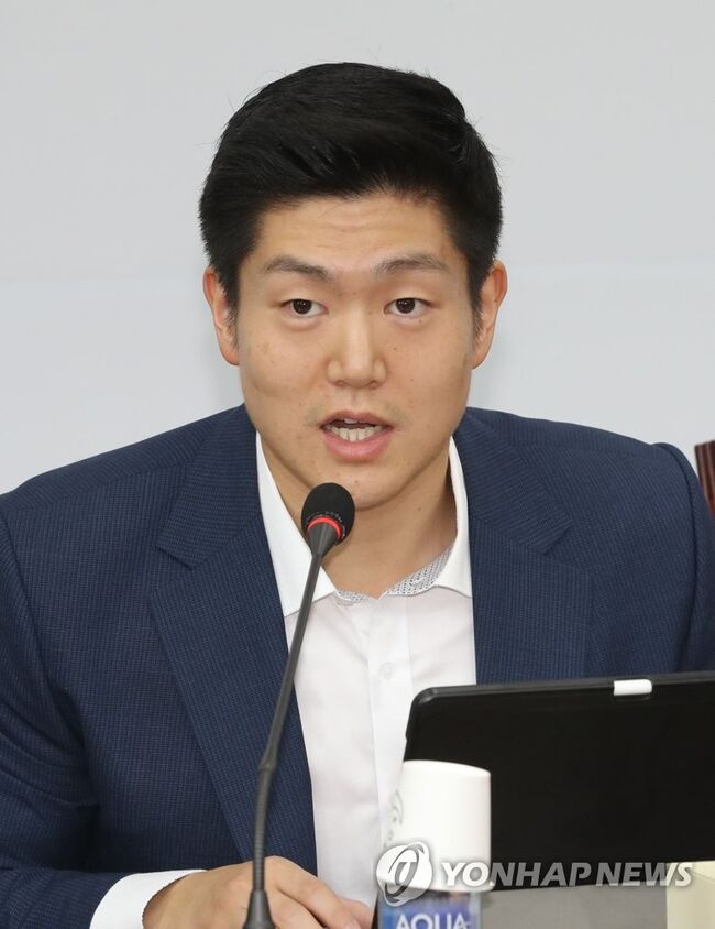 정원오 예비후보를 선거법 위반으로 고발한 김재섭 국민의힘 의원 (사진=연합뉴스)