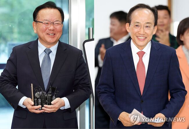 김부겸 후보와 추경호 후보 (사진=연합뉴스)