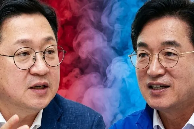 [알앤써치] 이장우 46.5%, 허태정 45.6%.. 대전시장 지지율 첫 역전