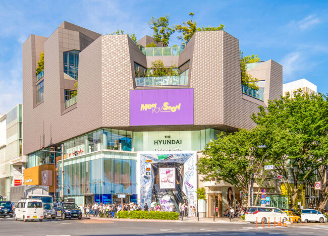 더현대 오모테산도의 전경. © 더현대