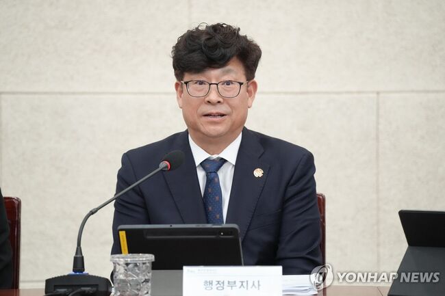 박천수 제주도 행정부지사 (사진=연합뉴스)