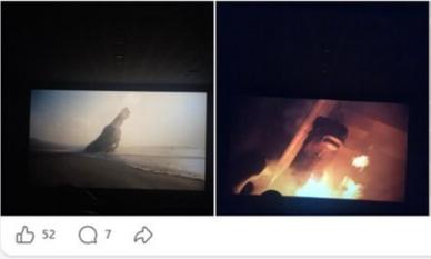 정일영 의원이 SNS에 올린 영화 '오디세이'의 일부.