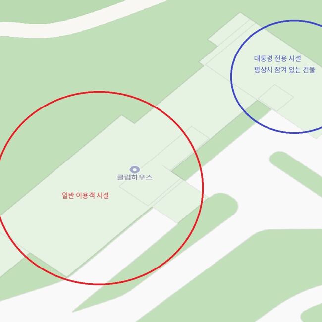해당 사진의 지도상 표기 (주진우 의원실 제공)