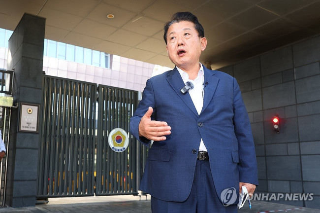 한국인 구출 관련 브리핑하는 김병주 최고위원